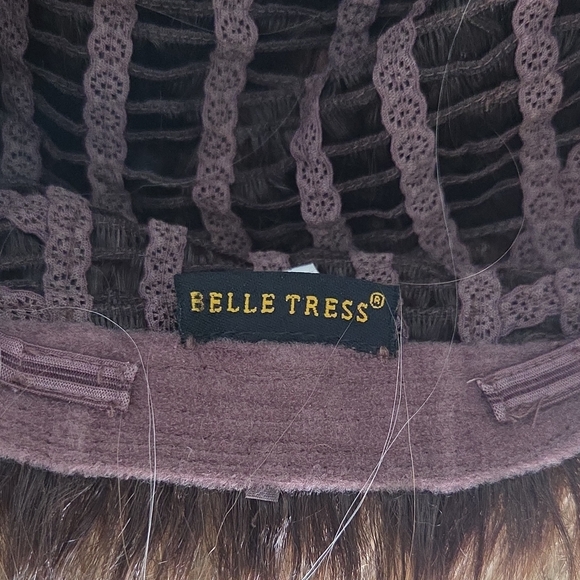 Belle Tress Laguna Beach Raw Sugar Blonde Wig Heat Friendly Medium Length Wavy - Picture 9 of 12